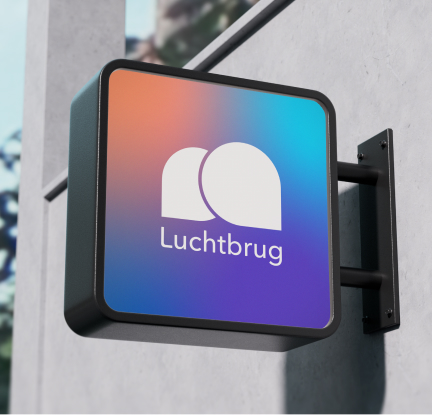 Luchtbrug Sign Mockup